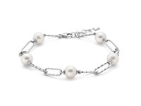 Bracciale Miluna Donna Miss Italia 2020 in Argento Perla PBR3201